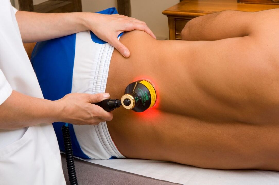 Physiotherapy for osteochondrosis lumbar
